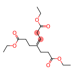 4-[2-(Ethoxycarbonyl)ethyl]-3-heptenedioic acid diethyl ester