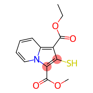 1-Ethoxycarbonyl-3-methoxycarbonylindolizine-2-thiol