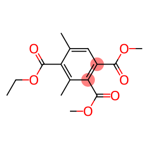 4-Ethoxycarbonyl-3,5-dimethylphthalic acid dimethyl ester