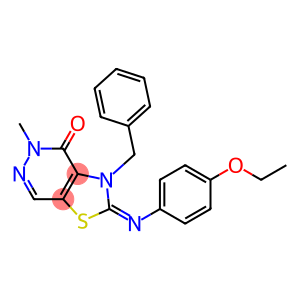 2-(4-Ethoxyphenylimino)-3-benzyl-5-methylthiazolo[4,5-d]pyridazin-4(5H)-one