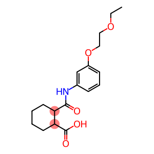 2-{[3-(2-ethoxyethoxy)anilino]carbonyl}cyclohexanecarboxylic acid