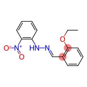 2-ethoxybenzaldehyde N-(2-nitrophenyl)hydrazone