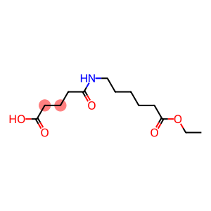 5-(6-ethoxy-6-oxohexylamino)-5-oxopentanoic acid