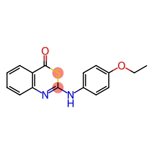 2-(4-ethoxyanilino)-4H-3,1-benzothiazin-4-one