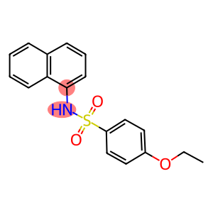 4-ethoxy-N-(1-naphthyl)benzenesulfonamide