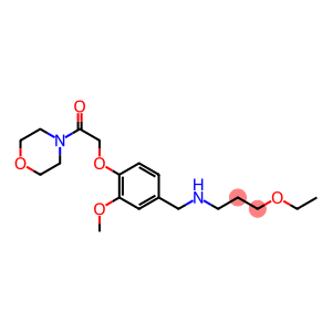 3-ethoxy-N-{3-methoxy-4-[2-(4-morpholinyl)-2-oxoethoxy]benzyl}-1-propanamine