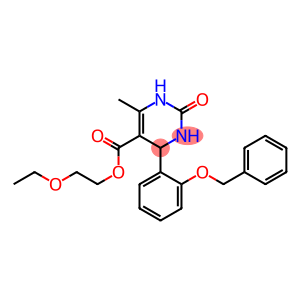 2-ethoxyethyl 4-[2-(benzyloxy)phenyl]-6-methyl-2-oxo-1,2,3,4-tetrahydro-5-pyrimidinecarboxylate