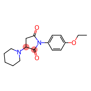 1-(4-ethoxyphenyl)-3-piperidin-1-ylpyrrolidine-2,5-dione