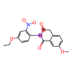 2-{4-ethoxy-2-nitrophenyl}-7-methoxy-1,3(2H,4H)-isoquinolinedione