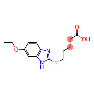 5-[(6-ethoxy-1H-1,3-benzodiazol-2-yl)sulfanyl]pentanoic acid