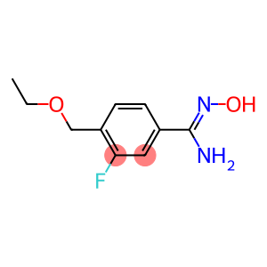 4-(ethoxymethyl)-3-fluoro-N'-hydroxybenzenecarboximidamide