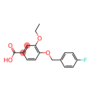 3-ethoxy-4-[(4-fluorophenyl)methoxy]benzoic acid