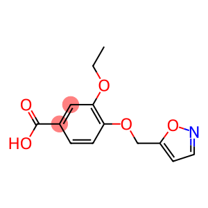 3-ethoxy-4-(1,2-oxazol-5-ylmethoxy)benzoic acid