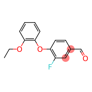 4-(2-ethoxyphenoxy)-3-fluorobenzaldehyde