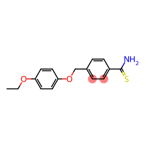 4-(4-ethoxyphenoxymethyl)benzene-1-carbothioamide