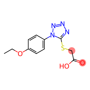 2-{[1-(4-ethoxyphenyl)-1H-1,2,3,4-tetrazol-5-yl]sulfanyl}acetic acid