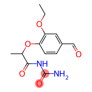 [2-(2-ethoxy-4-formylphenoxy)propanoyl]urea