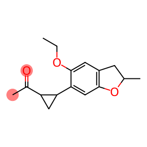 1-[2-(5-ethoxy-2-methyl-2,3-dihydro-1-benzofuran-6-yl)cyclopropyl]ethan-1-one