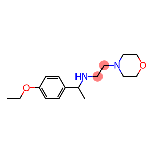 [1-(4-ethoxyphenyl)ethyl][2-(morpholin-4-yl)ethyl]amine