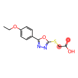 2-{[5-(4-ethoxyphenyl)-1,3,4-oxadiazol-2-yl]sulfanyl}acetic acid