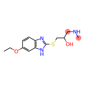 {3-[(6-ethoxy-1H-1,3-benzodiazol-2-yl)sulfanyl]-2-hydroxypropyl}(methyl)amine