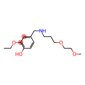 2-ethoxy-4-({[3-(2-methoxyethoxy)propyl]amino}methyl)phenol