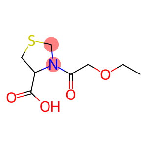 3-(2-ethoxyacetyl)-1,3-thiazolidine-4-carboxylic acid