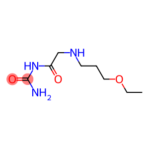 {2-[(3-ethoxypropyl)amino]acetyl}urea