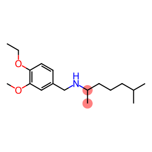 [(4-ethoxy-3-methoxyphenyl)methyl](6-methylheptan-2-yl)amine