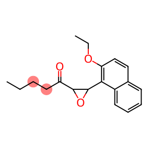 1-[3-(2-ethoxy-1-naphthyl)oxiran-2-yl]pentan-1-one