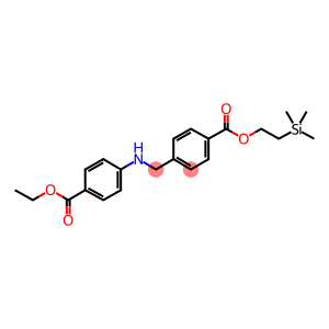 4-[4-ETHOXYCARBONYLPHENYLAMINOMETHYL]-BENZOIC ACID 2-(TRIMETHYLSILYL)-ETHYL ESTER