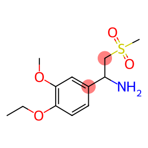 1-(4-ETHOXY-3-METHOXYPHENYL)-2-(METHYLSULFONYL)ETHYLAMINE