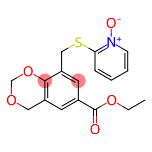 2-(([6-(ETHOXYCARBONYL)-4H-1,3-BENZODIOXIN-8-YL]METHYL)THIO)PYRIDINIUM-1-OLATE