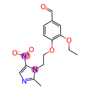 3-ETHOXY-4-[2-(2-METHYL-5-NITRO-1H-IMIDAZOL-1-YL)ETHOXY]BENZALDEHYDE