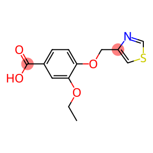 3-ETHOXY-4-(1,3-THIAZOL-4-YLMETHOXY)BENZOIC ACID