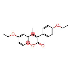 6-ETHOXY-3-(4'-ETHOXYPHENYL)-4-METHYL COUMARIN