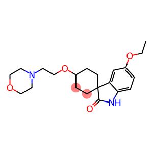 5'-ETHOXY-4-[2-(4-MORPHOLINO)ETHOXY]SPIRO[CYCLOHEXANE-1,3-INDOLINE]-2'-ONE