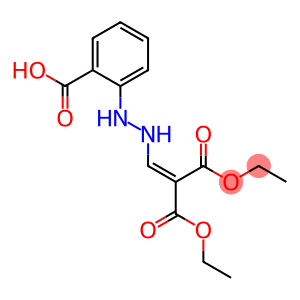 2-[2-[3-ETHOXY-2-(ETHOXYCARBONYL)-3-OXOPROP-1-ENYL]HYDRAZINO]BENZOIC ACID