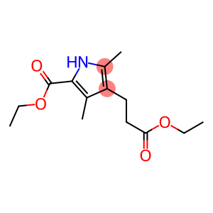 5-ETHOXYCARBONYL-2,4-DIMETHYL-1H-PYRROLE-3-PROPANOIC ACID ETHYL ESTER