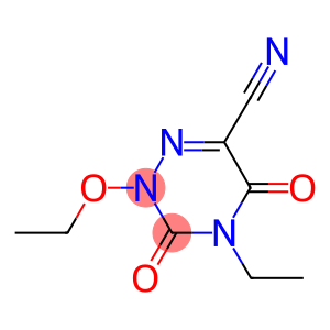 2-ETHOXY-4-ETHYL-3,5-DIOXO-2,3,4,5-TETRAHYDRO-1,2,4-TRIAZINE-6-CARBONITRILE