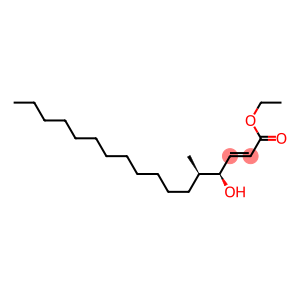 (2E,4S,5R)-4-Hydroxy-5-methyl-2-heptadecenoic acid ethyl ester