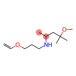 [3-(ethenyloxy)propyl](4-methoxy-4-methylpentan-2-yl)amine