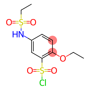 5-ethanesulfonamido-2-ethoxybenzene-1-sulfonyl chloride