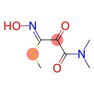 Ethanimidothioic acid, 2-(dimethylamino)carbonyl-N-hydroxy-2-oxo-, methyl ester