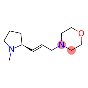 4-{(E)-3-[(2S)-1-methyltetrahydro-1H-pyrrol-2-yl]-2-propenyl}morpholine