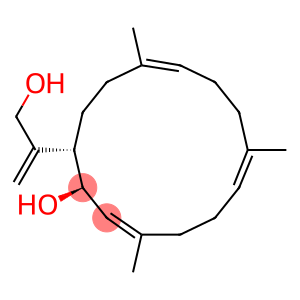 (1E,3R,4S,7E,11E)-1,7,11-Trimethyl-4-(1-methylene-2-hydroxyethyl)cyclotetradeca-1,7,11-trien-3-ol