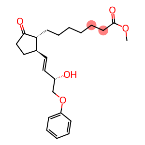 (13E,15S)-15-Hydroxy-9-oxo-16-phenoxy-17,18,19,20-tetranorprost-13-en-1-oic acid methyl ester