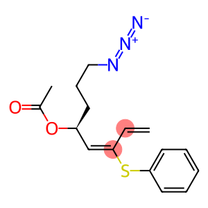 (3E,5S)-8-Azido-5-acetoxy-3-phenylthio-1,3-octadiene