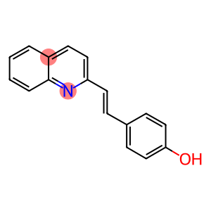 4-[(E)-2-QUINOLIN-2-YLVINYL]PHENOL