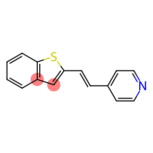 2-[(E)-2-(4-Pyridinyl)ethenyl]benzo[b]thiophene